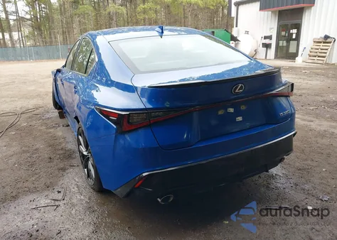 2022 Lexus Is 350 F Sport z USA, uszkodzony, nr VIN JTHGZ1B29N5049716